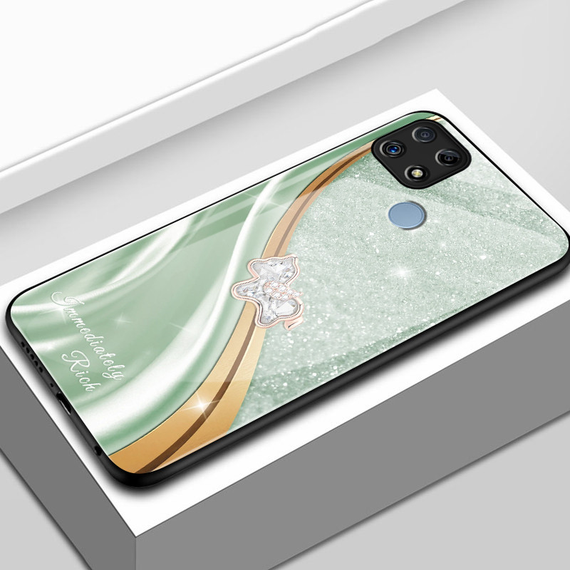 เคสสำหรับ Realme C12 C25 C25s Narzo 20 30A 50A เคสโทรศัพท์ม้าเล็กเปลือกแก้วกันกระแทก ราคา ถูกที่สุด ดีลบีเคเค แกลเลอรีภาพที่ 2