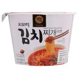💥 ยูอัสบะหมี่กึ่งสำเร็จรูปพร้อมซองเครื่องปรุงพร้อมกิมจิสดชนิดโบวล์ 150กรัม 🔔 Youus Big Bowl Omori Ki