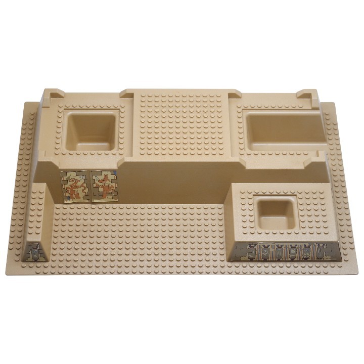 Ploybrick |ราคา/ชิ้น| Plate Dark Tan Baseplate 32 x 48 x 6 เพลทเก่า หายาก จากชุด 7327 ปี 2011