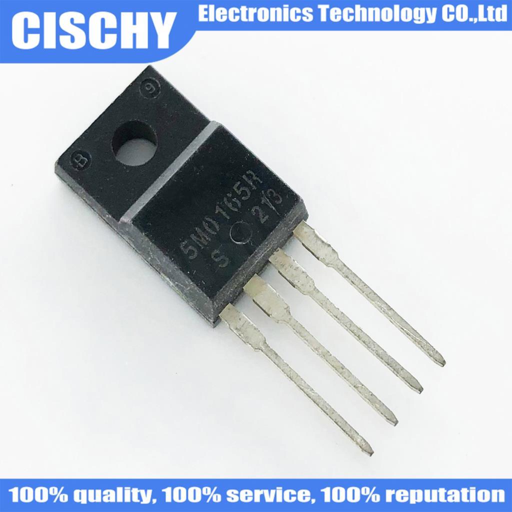 5 ชิ้น/ล็อต KA5H0165R KA5M0165R 5H0165R 5L0165R TO220F-4 5M0165R 5H0165 TO-220F ในสต็อก