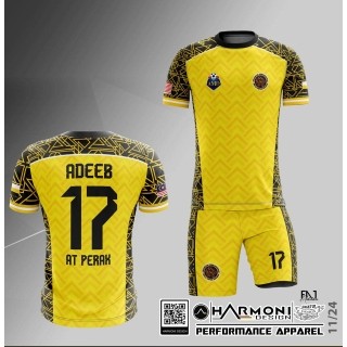 Amd Panthera Yellow Jersey เสื้อยืดไมโครไฟเบอร์