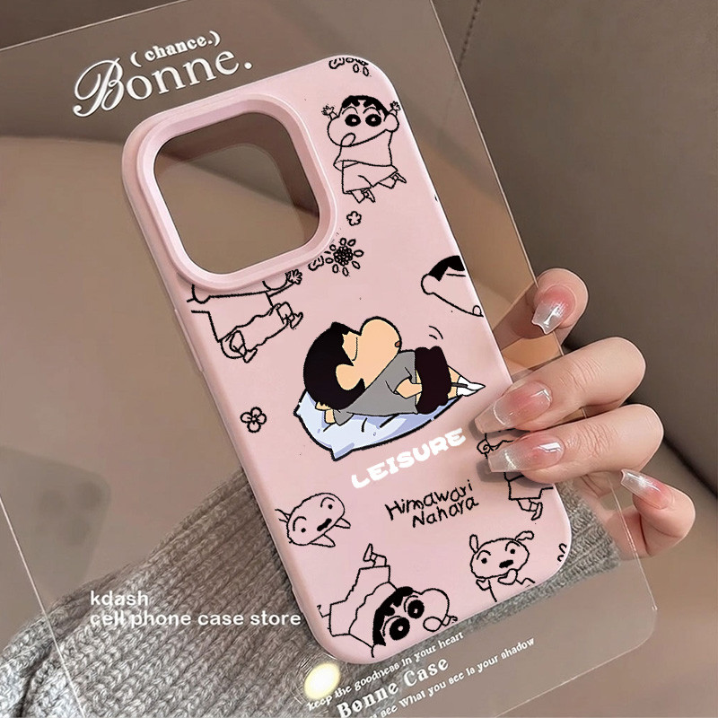รูปแบบการ์ตูน Shin Chan [Heartcasing] เคสซิลิโคน Hp Infinix Smart 20 Hot 60 Pro Plus 60I 40I 20C 20 