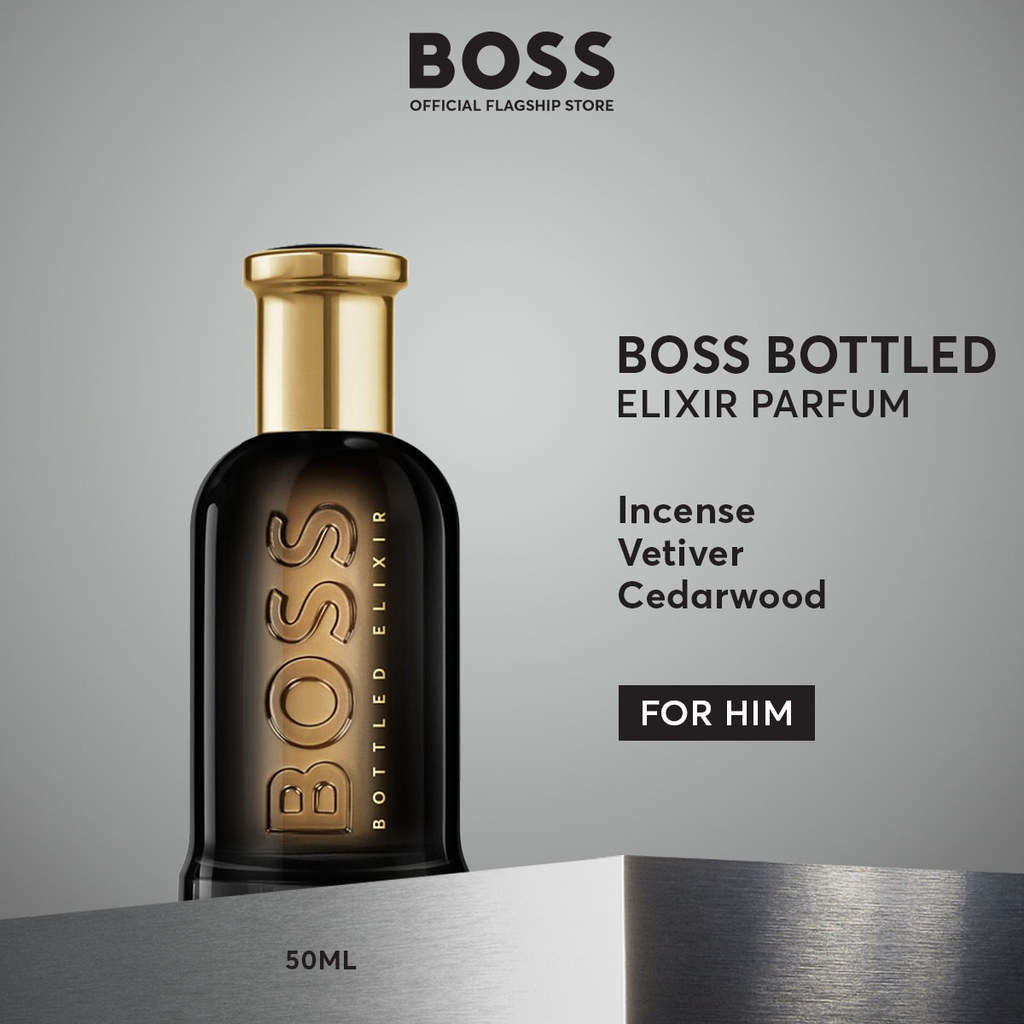 น้ำหอมผู้ชาย BOSS Bottled Elixir Parfum for Men| by HUGO BOSS Fragrances