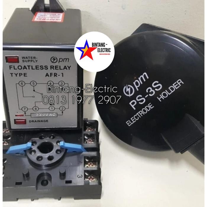 AFR / Floatless Relay AFR-1 8 Pin Water Supply & Draining PM ยี่ห้อ
