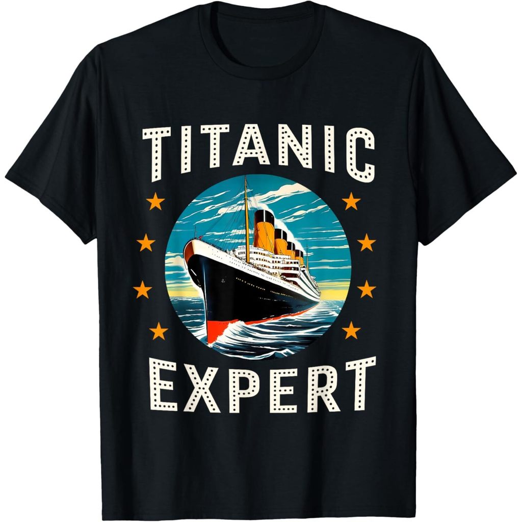 Titanic Expert Funny Rms Titanic Birthday Merch เสื้อยืด