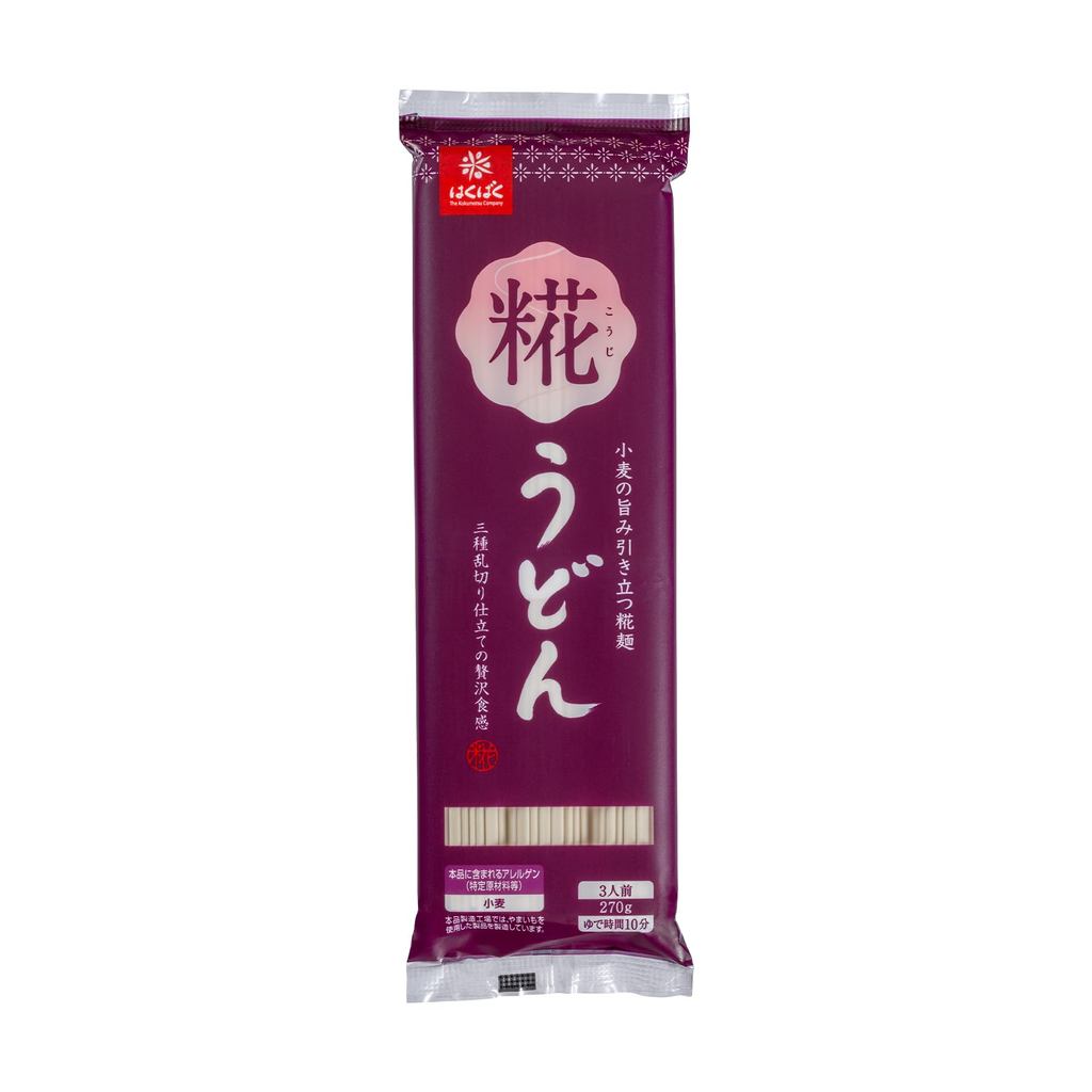 【Direct From Japan】Hakubaku Koji Udon 270g