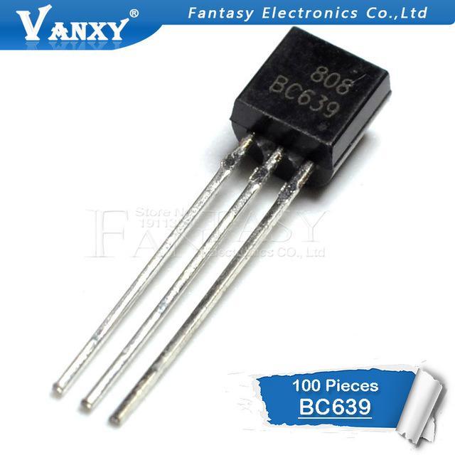 100 ชิ้น BC639 TO-92 639 TO92 ทรานซิสเตอร์ไตรโอดใหม่