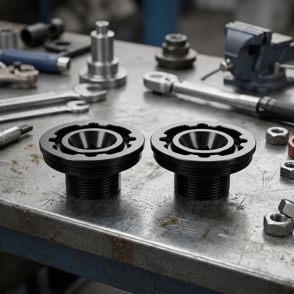 ผลิตภัณฑ์ใหม่Ultra-Light 7075 Anodized Aluminium Cranks Bolt สําหรับเพลาไทเทเนียม 24 มม.