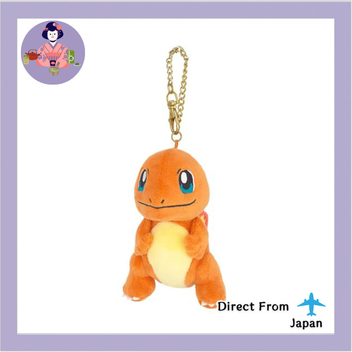 มาสคอต Pokémon ALL STAR COLLECTION ซาเนอิ โบเอกิ ชาร์มันเดอร์ W7×D9×H11cm มาสคอตตุ๊กตาโปเกมอน PM02 [