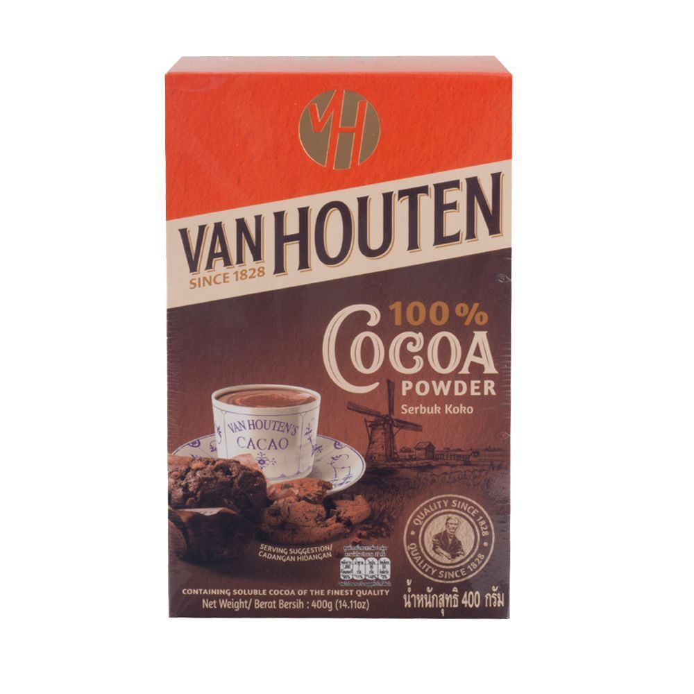 💥 VAN HOUTEN COCOA POWDER 400 G. 🎐 VAN HOUTEN COCOA POWDER 400 G. ✅ เครื่องดื่มบำรุงสุขภาพ  🎨 HEALTH