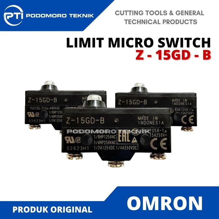 Original Omron Z-15GD-B 15A 250V ไมโครสวิตช์ Z-15GD-B ลิมิตสวิตช์