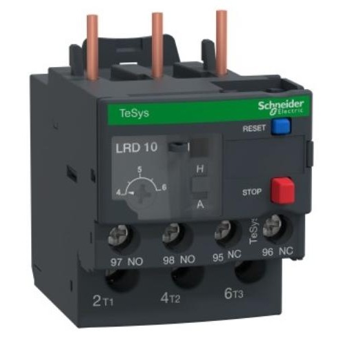 Schneider Thermal Overload Relay TOR LRD10 / LRD 10 4-6 A เดิม