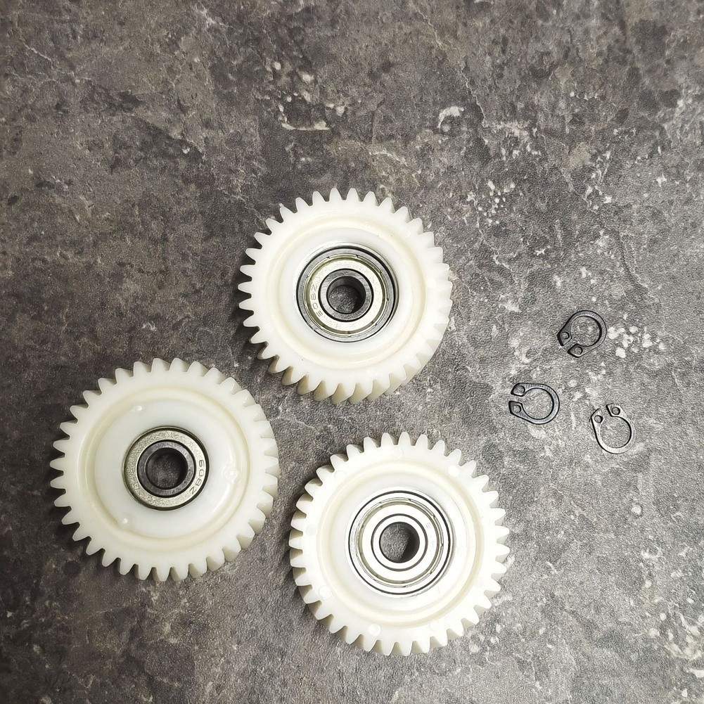 [ET6] 35 ฟันเกลียวเกียร์ 47.5 มม. เส้นผ่านศูนย์กลางภายนอก 13 มม. 608 แบริ่งเกียร์ไนลอน