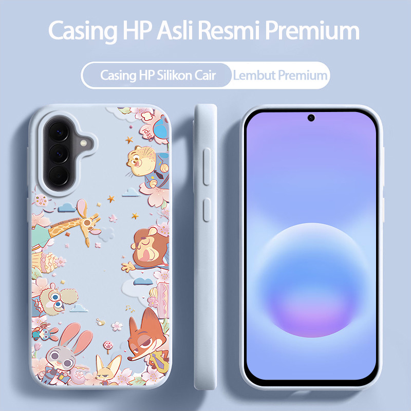 SAMSUNG Zootopia ล่าสุดเคสซิลิโคนSamsung 0 A27 A17 5G A07 A57 A37 A16 5G A05S A15 A26 A56 5G A06 A36