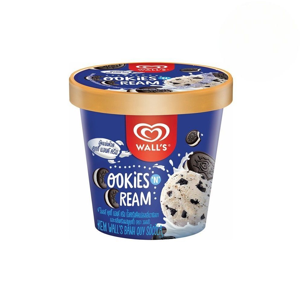 [สินค้าส่งด่วน]วอลล์ คุ๊กกี้ แอนด์ ครีม 240 กรัม