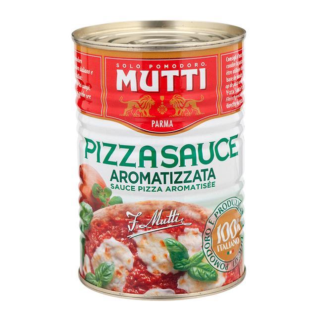 👒 มูตติพิซซ่าซอสปรุงรส 400กรัม 🎡 SKU 8005110551215 🛶 Mutti Pizza Sauce Aromatizzata 400g. 🌺 ของแห้งแ