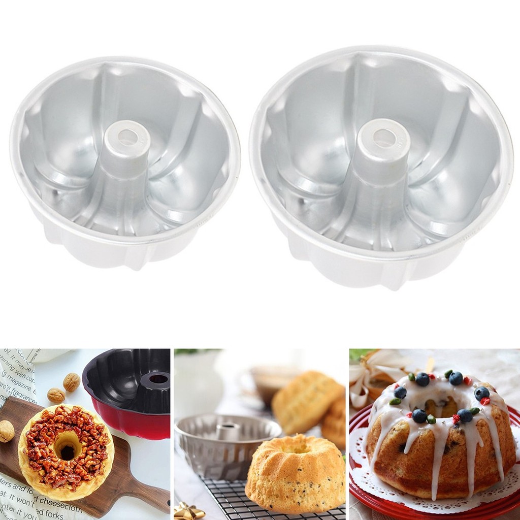 [CUTEBABY] Non Cake Fluted for Ring Cake Tin Cake Pan Tray Kugelhopf Baking