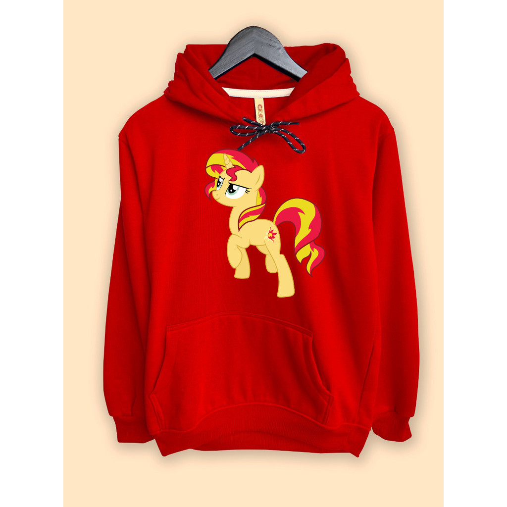 My Little Pony Character Sunset Shimmer Fire Horse Hoodie Jacket ตรุษจีน 2026 ตรุษจีน