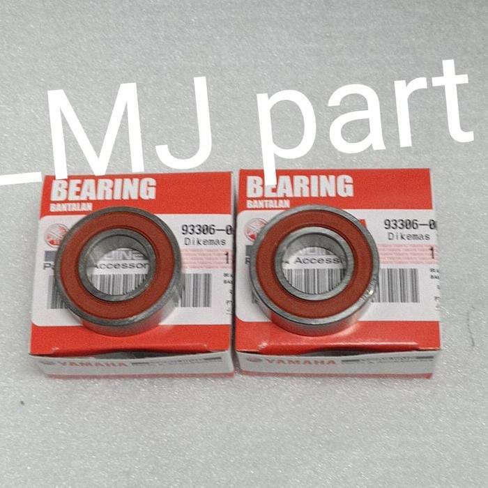 ชุด 2 ชิ้นแบริ่ง Laher 6003 ยึดส้อม Nouvo Z Lele 93306-003Yr หายาก