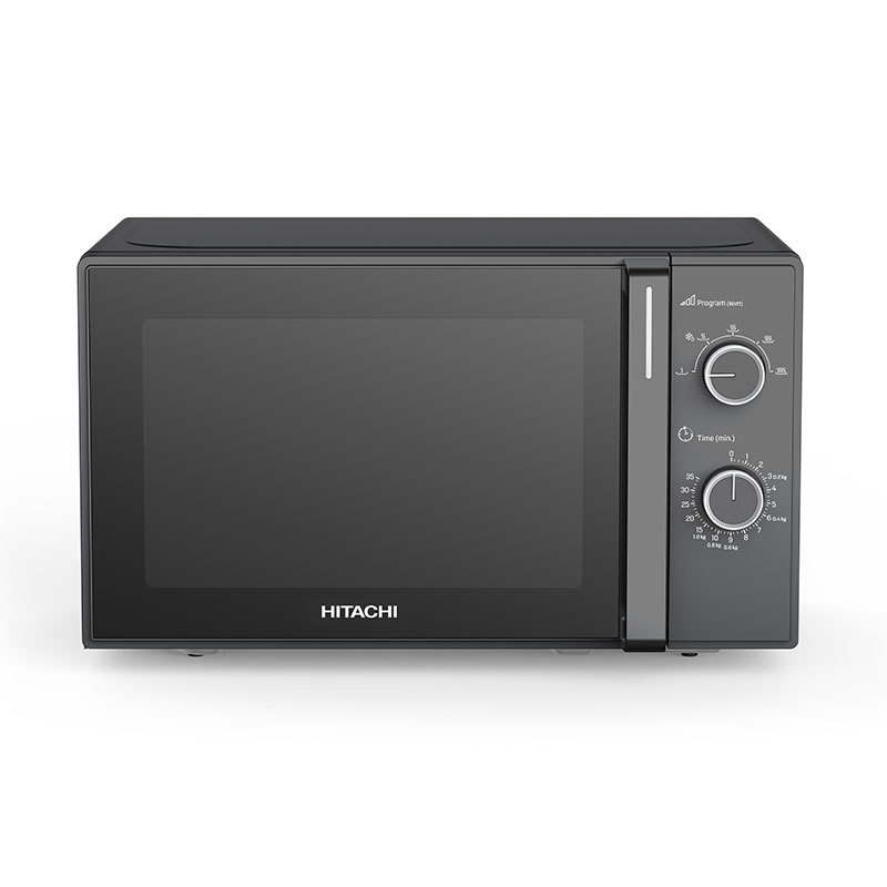 ฮิตาชิ ไมโครเวฟ ระบบลูกบิด 20 ล. 700 วัตต์รุ่น HMR-M2002 สีดํา HMR-M2002