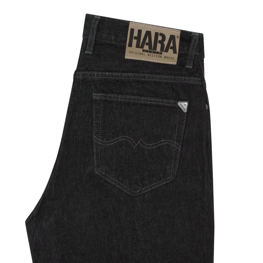 HARA Midnight Regular fit jeans กางเกงยีนส์ มิดไนท์ ด้ายเทา ขากระบอกใหญ่ 8.5-9 นิ้ว Midnight Classic HMR1-9131-02