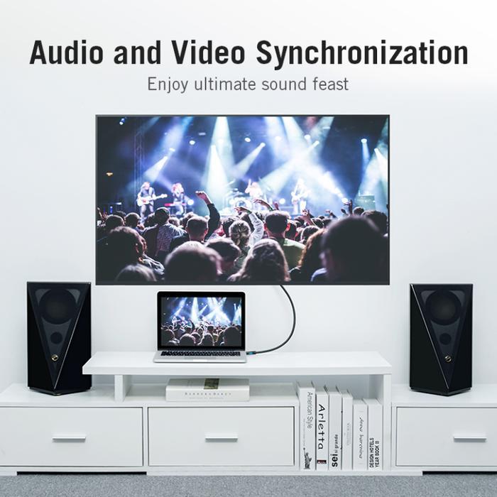 Vention [M02 3M] สาย Hdmi V2.0B 4K Ultra Hd