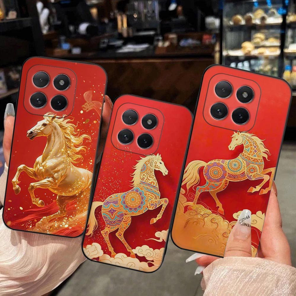 เคส IQOO Z10 Turbo พิมพ์ลาย Lucky Horse - เคส TPU กันกระแทก