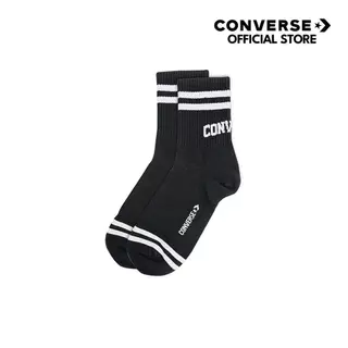 CONVERSE ถุงเท้า HIGH STREET LONG SOCKS BLACK 1120791AU_H4BKXX
