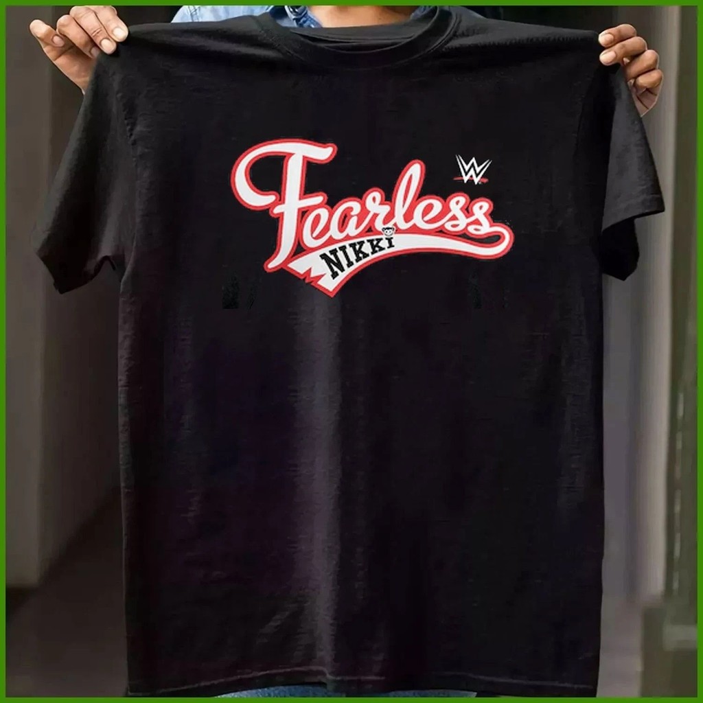 เสื้อยืด WWE Nikki Bella Fearless ลิมิเต็ด เอดิชั่น สำหรับทุกเพศ ไซส์ S-3XL