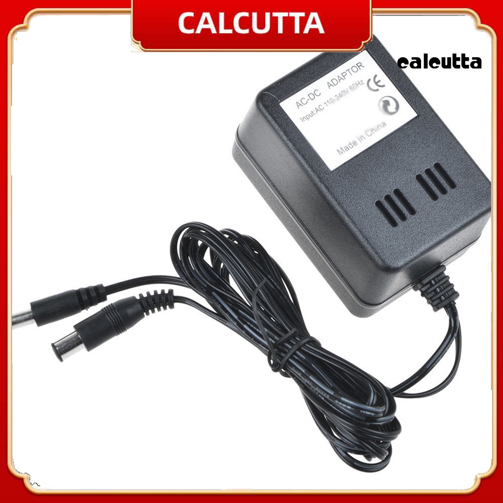 [cal]อะแดปเตอร์จ่ายไฟเครื่องชาร์จ AC 9V สําหรับไดรฟ์ Nintendo SNES Sega Genesis Mega