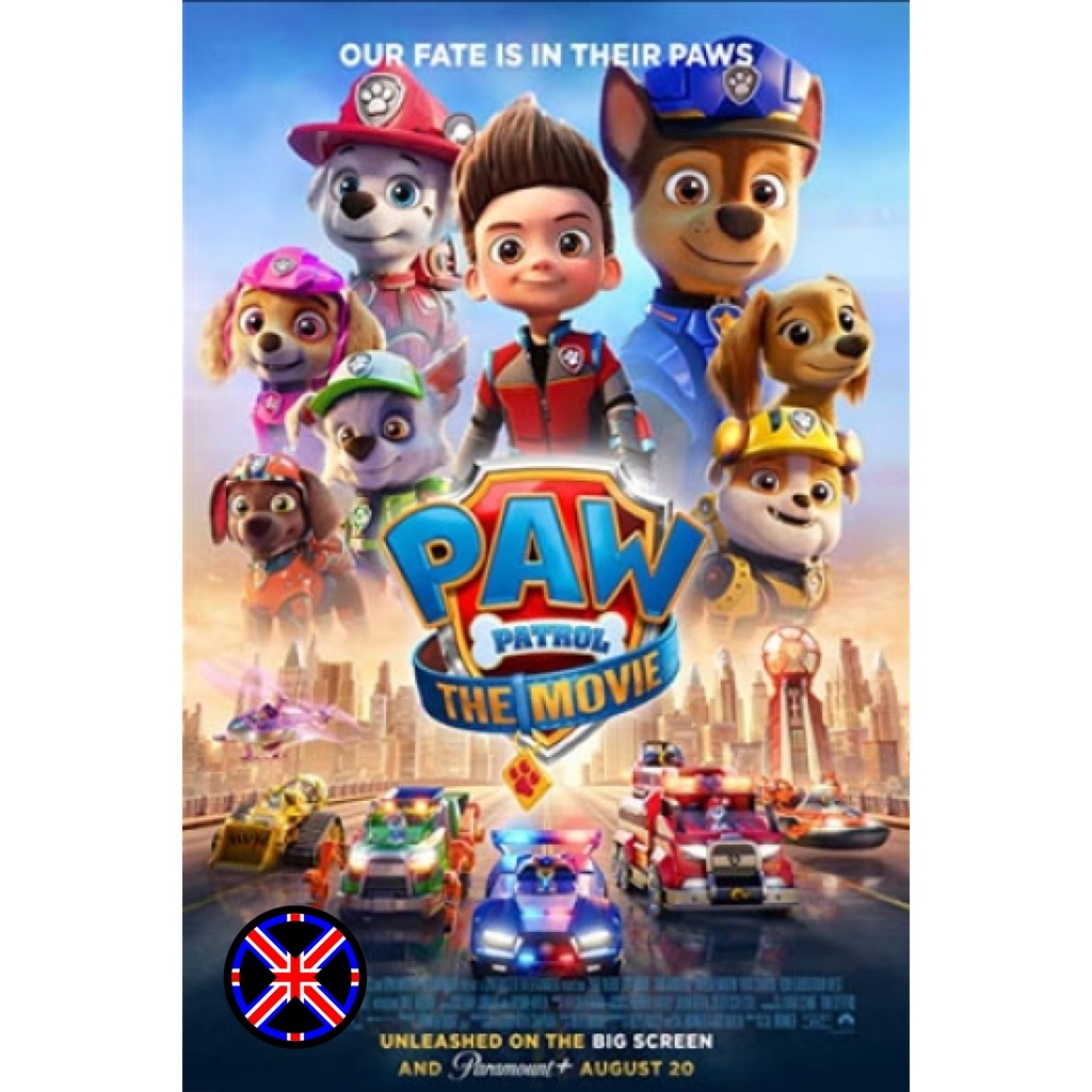 DVD Cartoon หนังไทยเสียง PAW Patrol The Movie (2021) ขบวนการเจ้าตูบสี่ขา