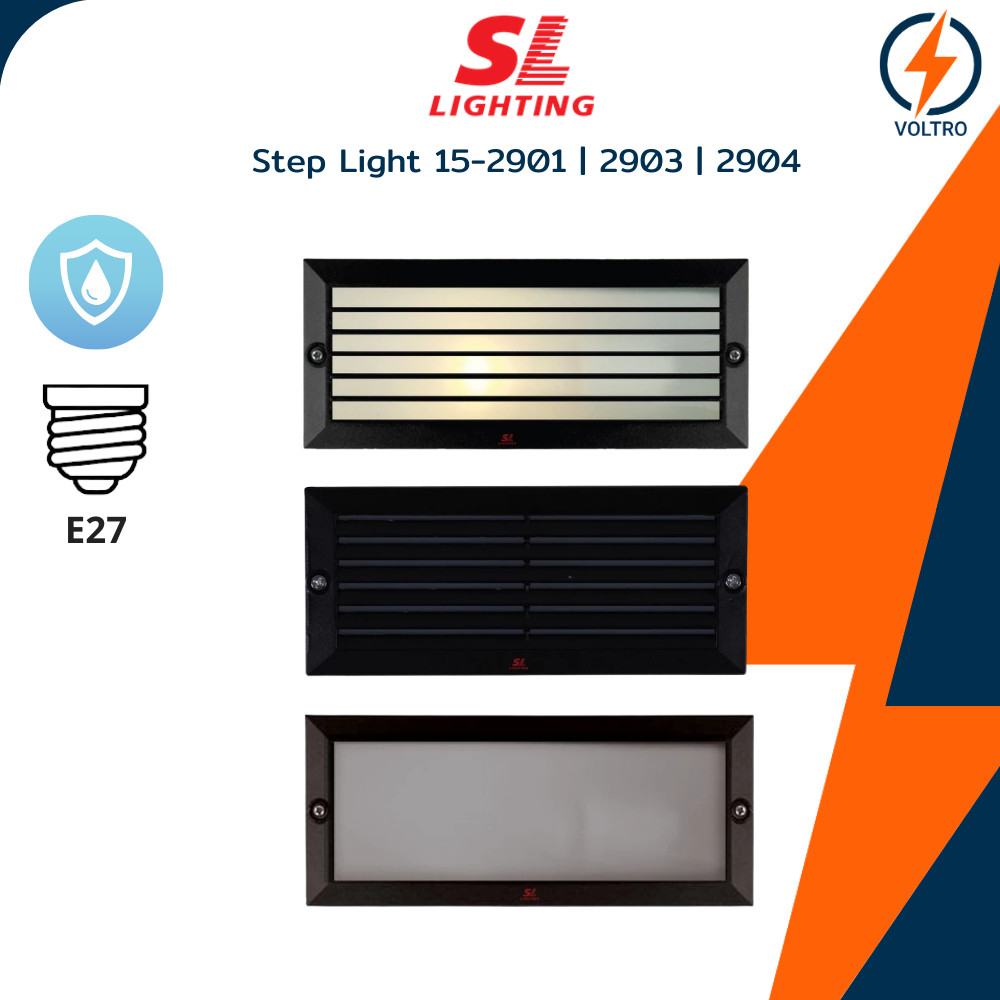 SL Lighting โคมไฟฝังขั้นบันได รุ่น SL-15-2901/2903/2904