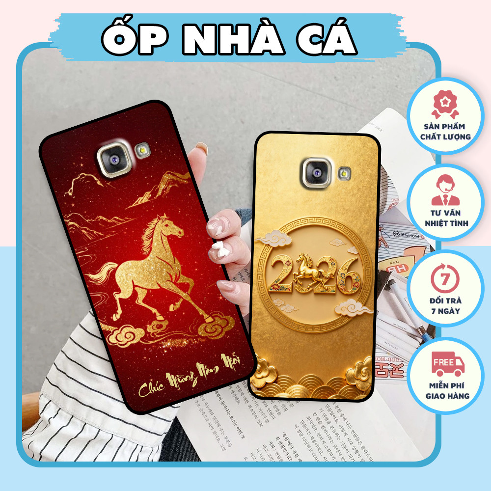 เคส Samsung A9 Pro / C9 Pro พร้อมลายม้าลัคกี้ปีใหม่ 2026