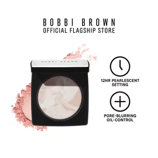 Bobbi Brown Sheer Finish Blurring Powder - Pearl pink แป้งเนื้อบางเบาในลวดลายหินอ่อน ปรับให้ผิวดูเปล่งประกาย