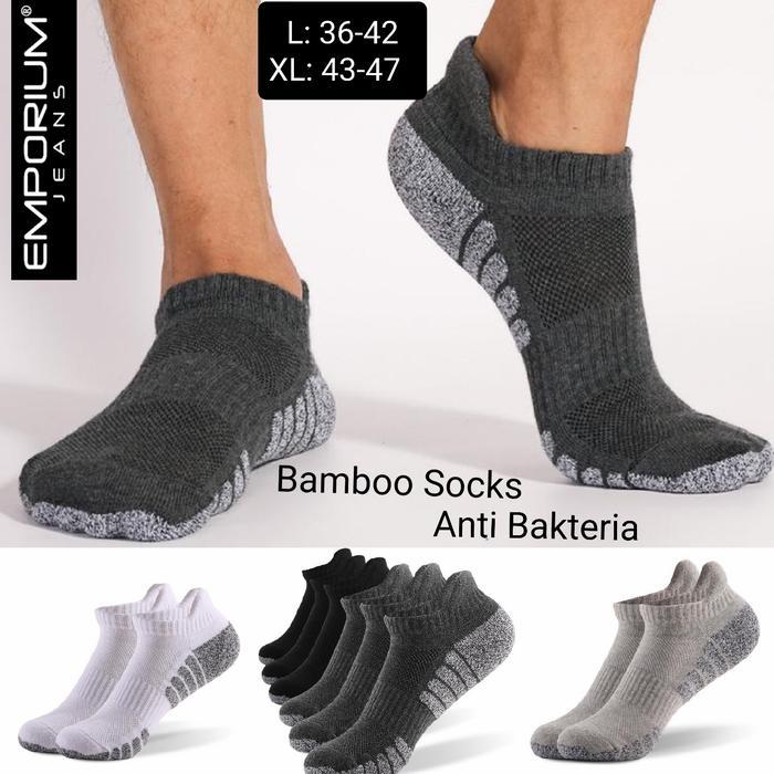 BAMBOO, CHARCOAL, FIBER SHORT SOCKS จัดส่งรวดเร็ว