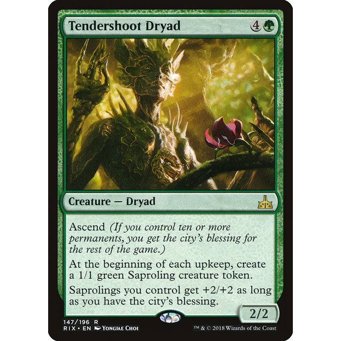เวทมนตร์: The Gathering - Rivals of Ixalan - Tendersoot Dryad (147)