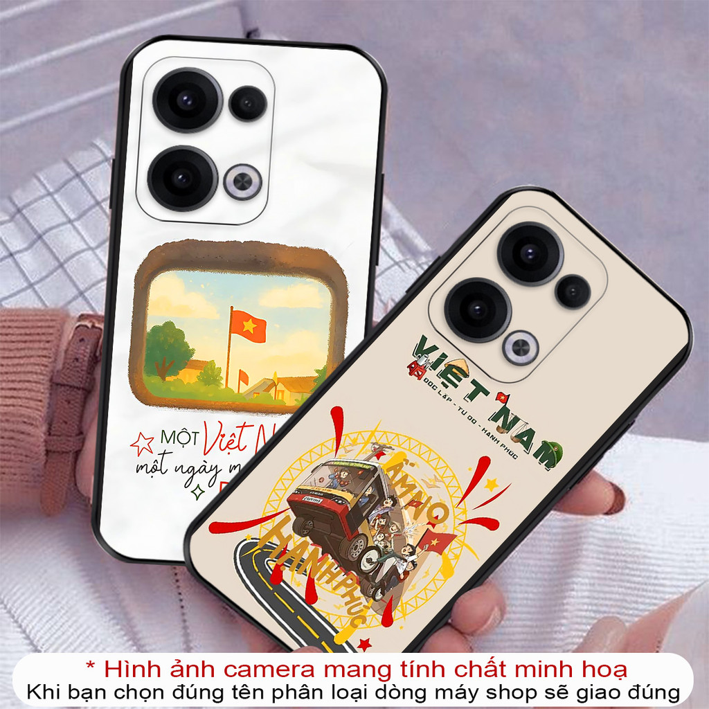 เคส Reno 13 Reno13 pro Reno 13F 5G เวียดนามรักธงแดง