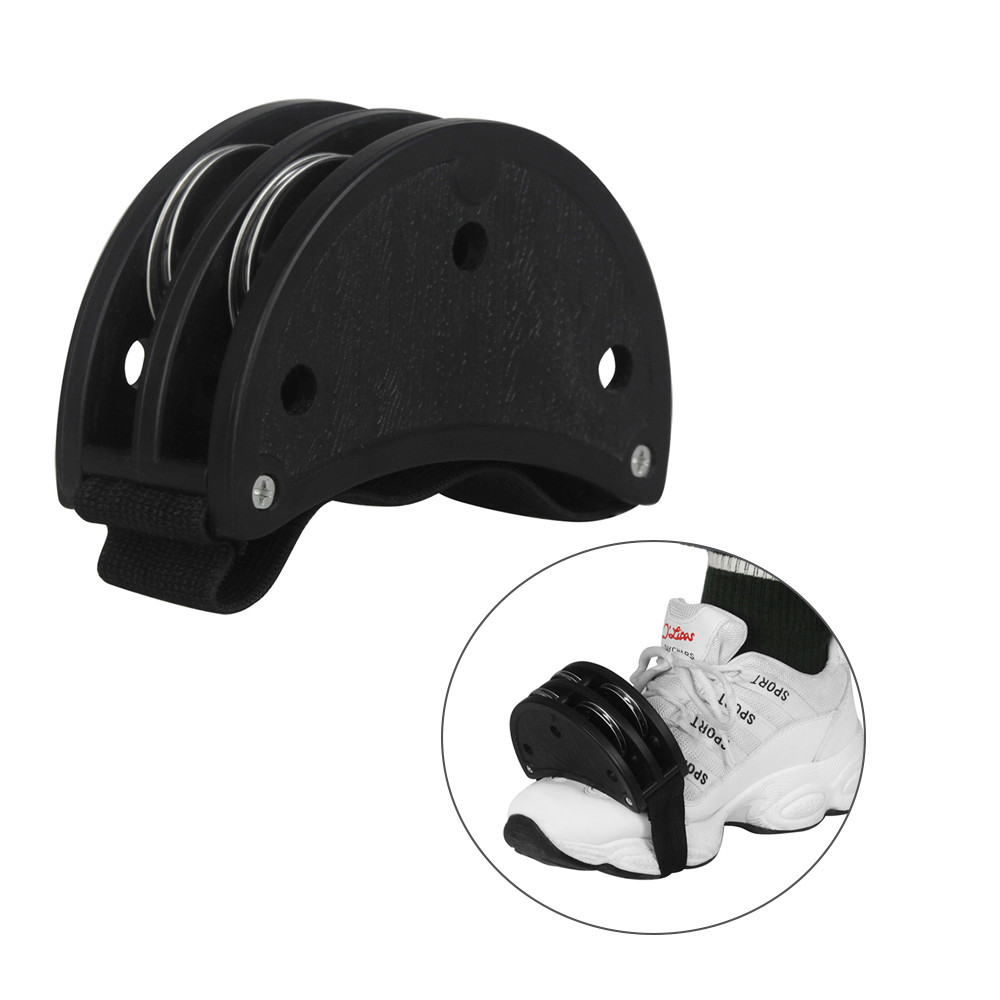 [Gameda-Fast Ship] ABS Foot Tambourine พร้อม Metal Jingle Bell Cajon Box Drum Companion Accessory