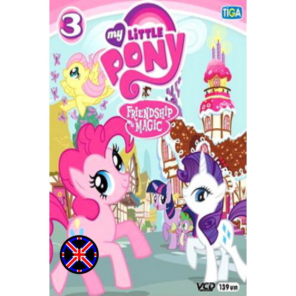 ดีวีดี การ์ตูน มีเสียงไทยในตัว My Little Pony Friendship is Magic 3 มายลิตเติ้ลโพนี่ มิตรภาพอันแสนวิเศษ 3