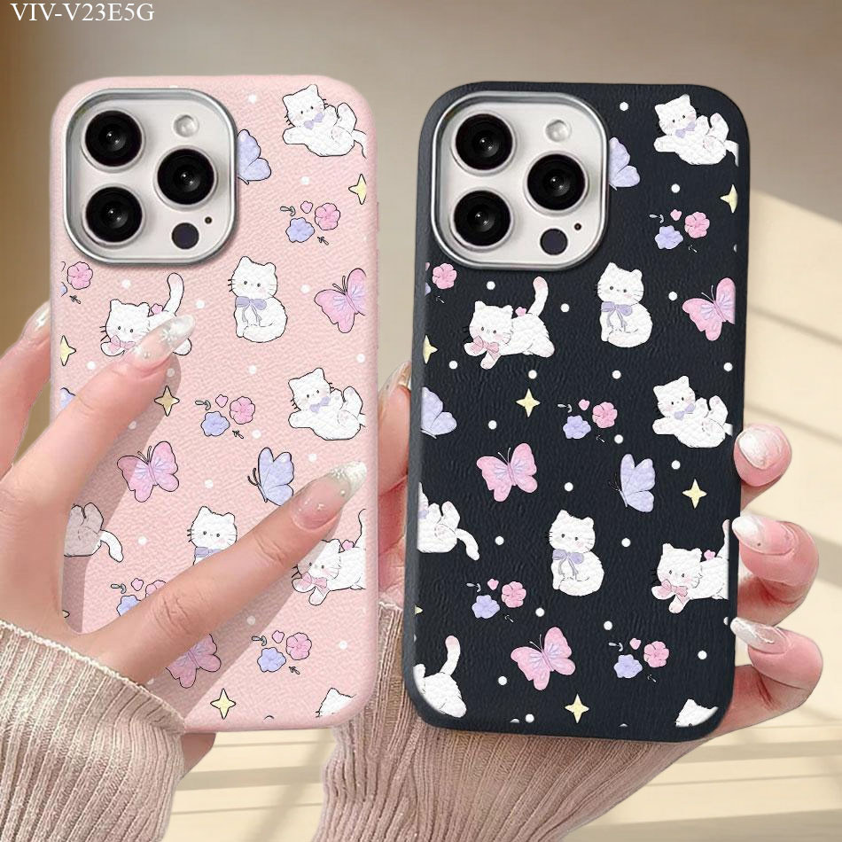 เคส For VIVO V29 V27 V25 V25E V23E Pro 4G 5G เคสโทรศัพท์ Phone Case เคสวีโว่ เคสนิ่ม ลายผิว Silicone PW