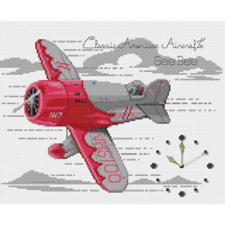 PINN SHOP ชุดปักครอสติช : เครื่องบินโบราณ - Gee Bee [33-L]