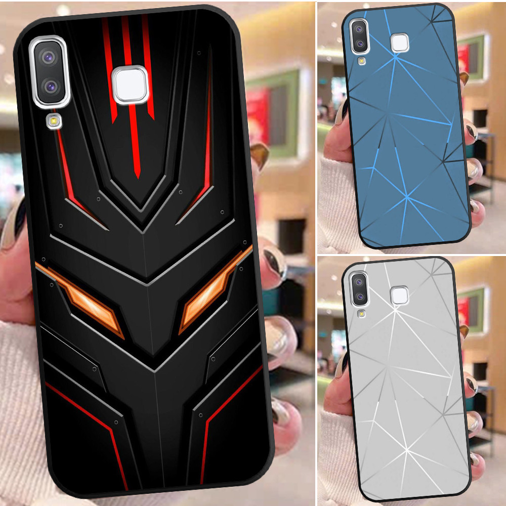 เคสสําหรับ Samsung A8 Star / A9 Star พิมพ์ลายกาแล็กซี่พื้นฐาน