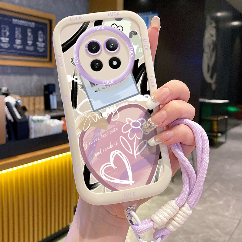 Realme 12 5G 13 5G C65 5G Narzo 70X 5G Narzo N65 5G พร้อมเชือกเส้นเล็กน่ารัก