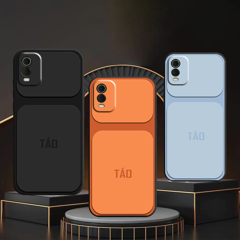 เคส Nokia C31 / C32 พิมพ์ลายสีพื้นฐาน