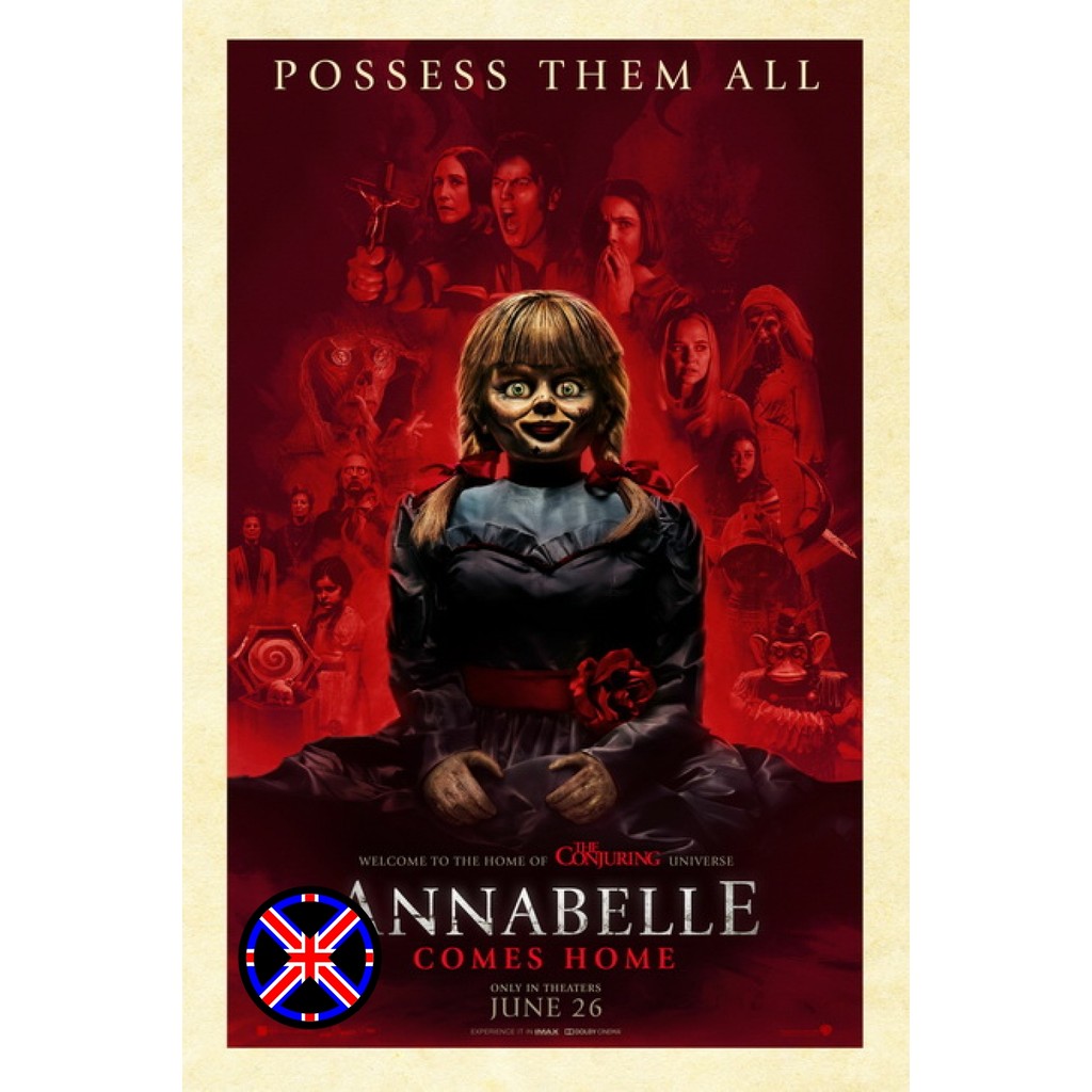 DVD Movie พากย์ไทยครบ Annabelle Comes Home (2019) แอนนาเบลล์ ตุ๊กตาผีกลับบ้าน