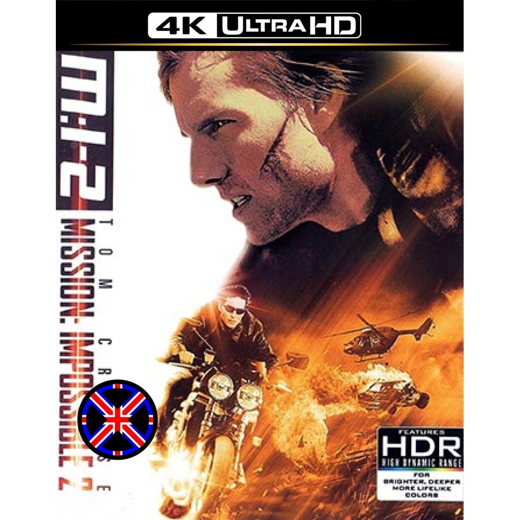 4K หนัง เสียงไทยในแผ่น Mission Impossible II (2000)