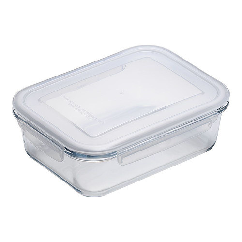Ishigaki Sangyo Storage Container H23.0 x W17.5 H7.6cm Rectangle 1500ml DL Heat Resistant Glass Micr