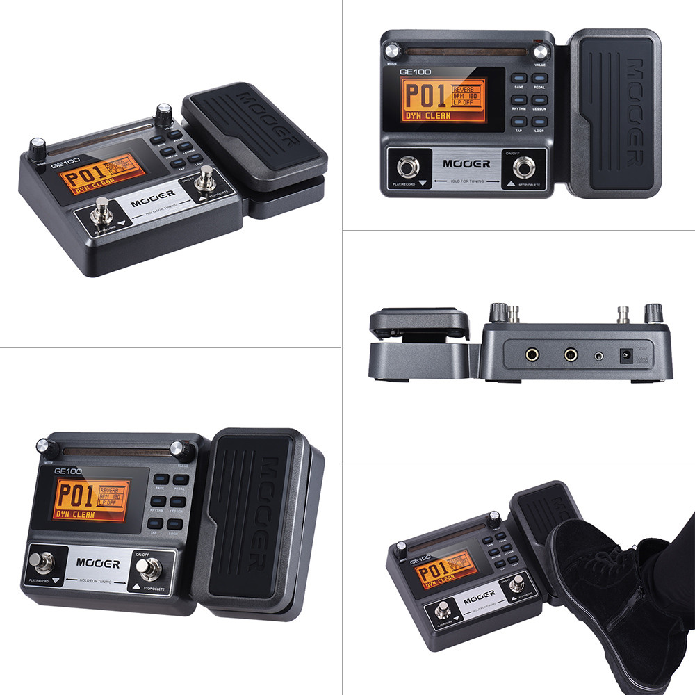 Torachel1-PH MOOER GE100 Guitar Multi-effects โปรเซสเซอร์ Effe