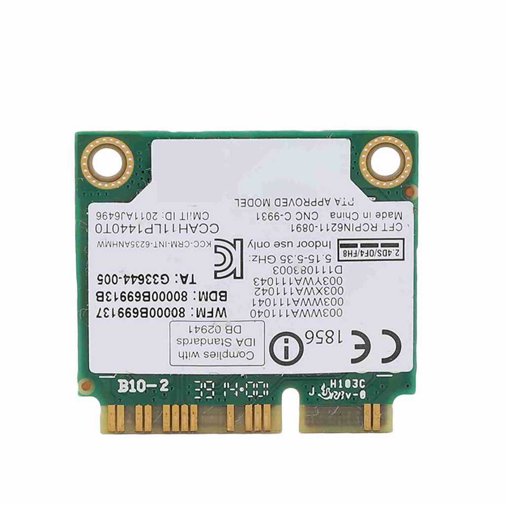 [Rococo1-TH] สําหรับ Intel Centrino Advanced N 6235ANHMW การ์ดเครือข่ายไร้สายดูอัลแบนด์ 300M บลูทูธ 