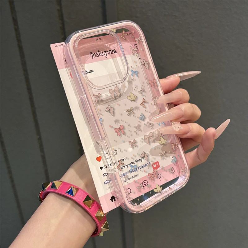 แฟนซีผีเสื้อ [Dm Case] Casing Iphone 17 Pro Max 16 15 14 13 12 Pro Max Ip13 Pm 11 16 15 14 Plus Ckk 